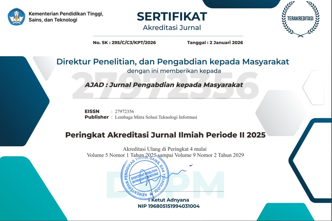 SINTA 4 Certificate of AJAD