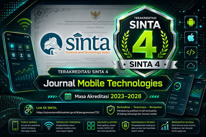 SINTA Accreditation - Journal Mobile Technologies (JMS)